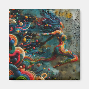 Sprung Magnet
