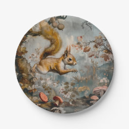 Sprung - Rundpapier-Teller Pappteller