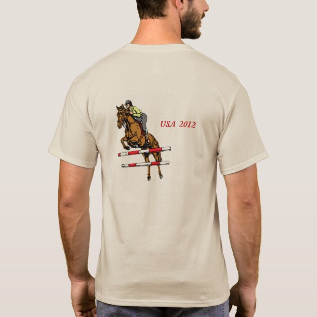 Sprung - T-Shirt (Rückseite)