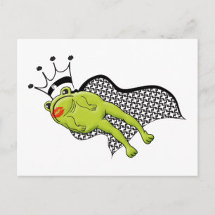 Sprung von Frosch Prince Postkarte