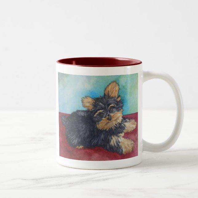 Sprung Zweifarbige Tasse (Rechts)