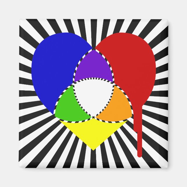 Sprungfarbenkultur Magnet (Vorne)