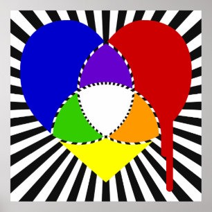 Sprungfarbenkultur Poster