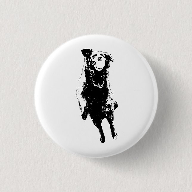 Sprungfreude, kleine Auszeichnung Button (Vorderseite)
