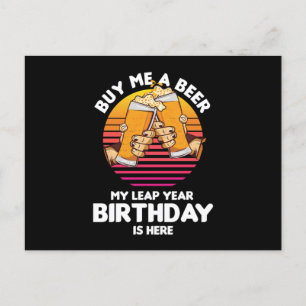 Sprunghafter Biertrinker Springer Geburtstag Schal Postkarte
