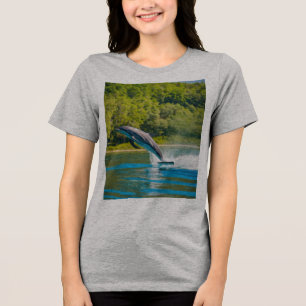 Sprunghafter Darsteller Tri-Blend Shirt