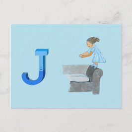 Sprungkarte Postkarte