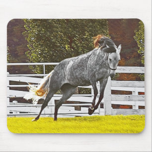 Sprungpferd Mousepad