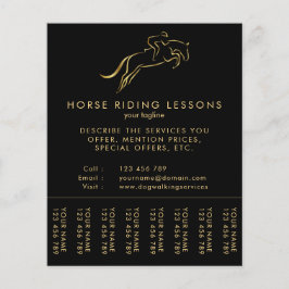Sprungpferd | Reiten | Pferdetrainer Flyer