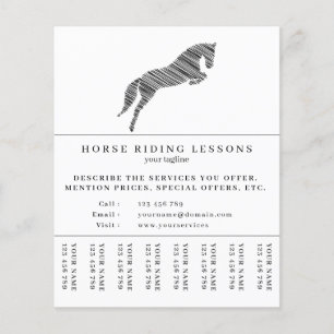 Sprungpferd   Reiten   Pferdetrainer Flyer