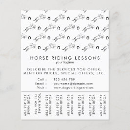 Sprungpferd | Reiten | Pferdetrainer Flyer