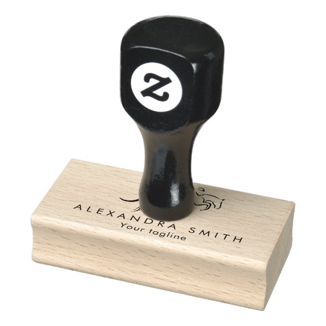 Sprungpferd | Reiten | Pferdetrainer Gummistempel (Stempel)