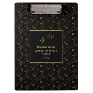 Sprungpferd   Reiten   Pferdetrainer Klemmbrett