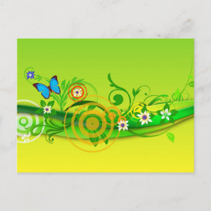 Sprungpostkarte Postkarte