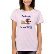 Sprungs-Ablehnungs-T-Shirt