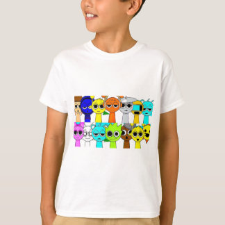 Sprunki Gruppe! | Simon Oren Funbot Pinki Wenda T-Shirt