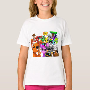 Sprunki Spaß mit Simon Oren Pinki T-Shirt
