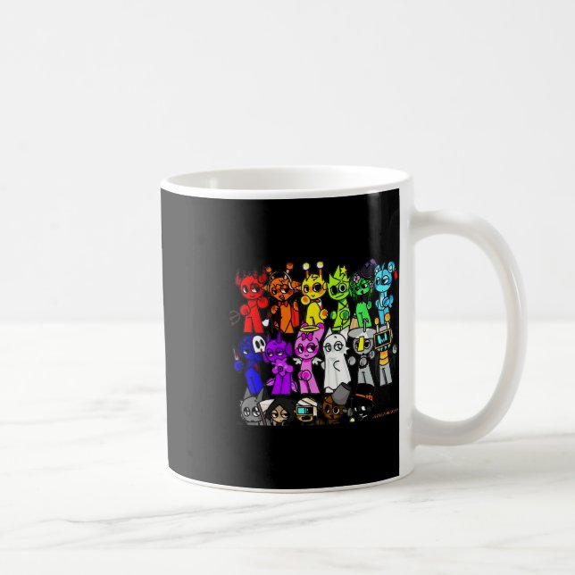Sprunky Happy Halloween Funbot Jevin Simon Pinki O Kaffeetasse (Rechts)