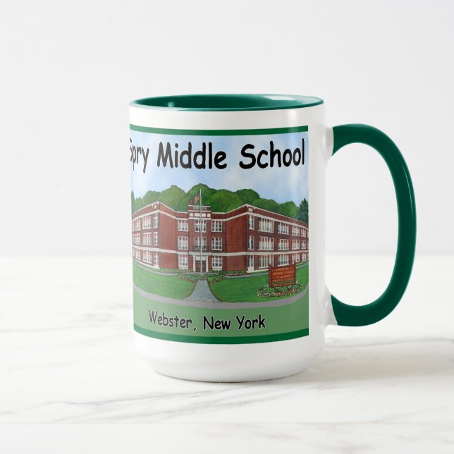 Spry mittlere SchulTasse Tasse (Rechts)