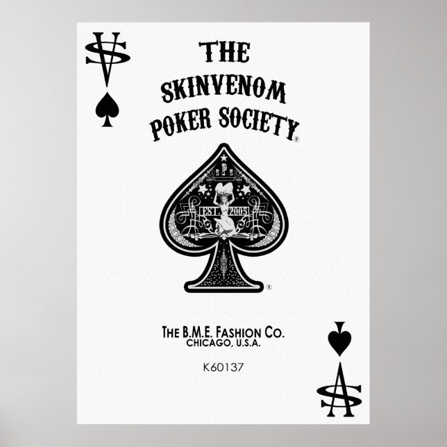 SPS-"Ace of Spades Prime"-Plakat Poster (Vorne)