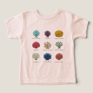 SPS Coral ID Botanique Vintage Toddler Tee