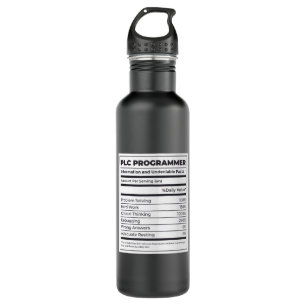 SPS-Programmierer Funny Programming Fakten Edelstahlflasche