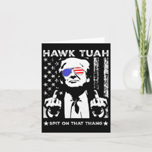 Spucke auf dieses Ding Funny 4 Karte