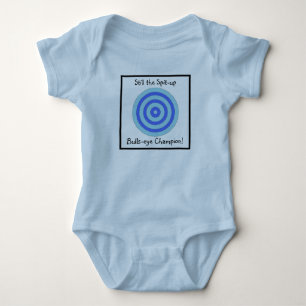 Spucken-oben Bullaugen-Meister Baby Strampler