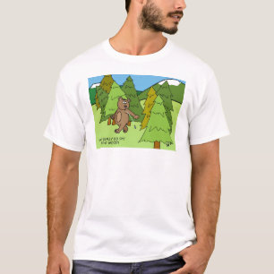 Spuckt ein Bär im Holz? T-Shirt