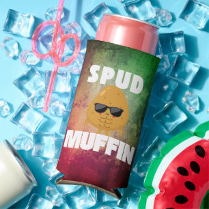 Spud Muffin Funny Potato Pub Selters Dosenkühler