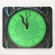 Spuk 13. Stunden-Uhr Mousepad