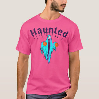 Spuk Basketballdesign Halloween T-Shirt