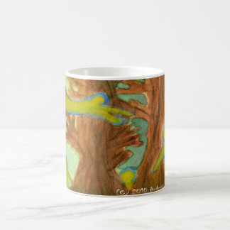 Spuk Bäume Kaffeetasse