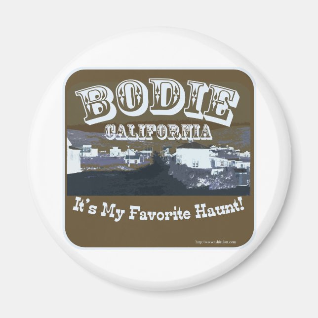 Spuk Bodie California Magnet (Vorne)
