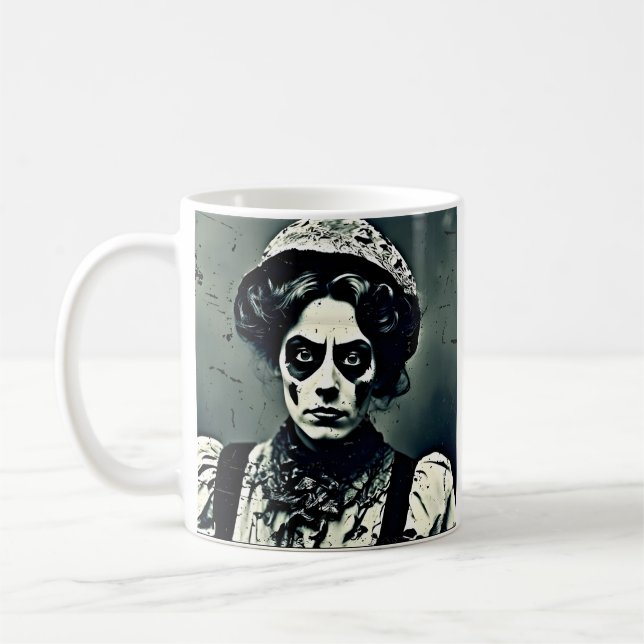 Spuk Clown Kaffeetasse (Links)