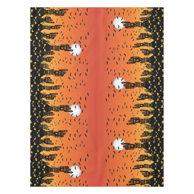 Spuk Dorf Tischdecke (Vorderseite)