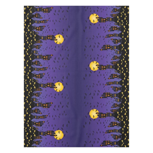 Spuk Dorf Tischdecke (Vorderseite)