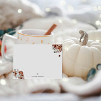 Spuk Ernte Floral & Ghost Personalisiert