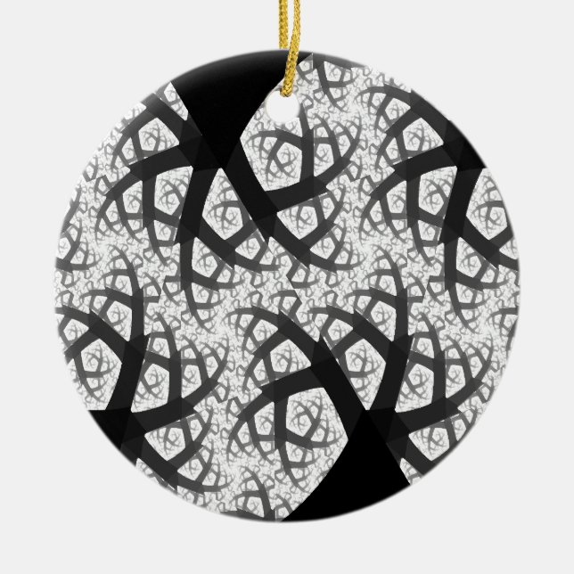 Spuk Forest Gothic Medallion Keramikornament (Vorne)