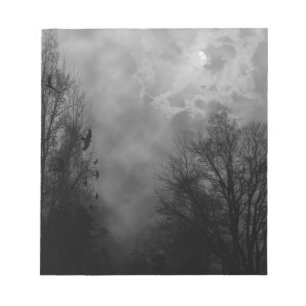 Spuk Gothic Sky Notizblock