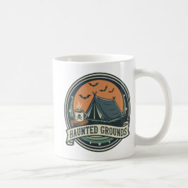 Spuk Gründe Spookes Camping Kaffeedesign Kaffeetasse