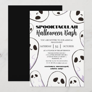 Spuk Halloween-Bash-Party von Boo Einladung
