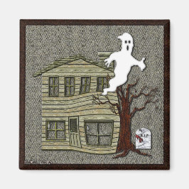 Spuk Halloween-Cartoon Magnet