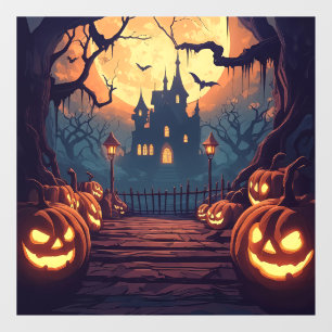 Spuk Halloween-Fensterklammer Fensteraufkleber