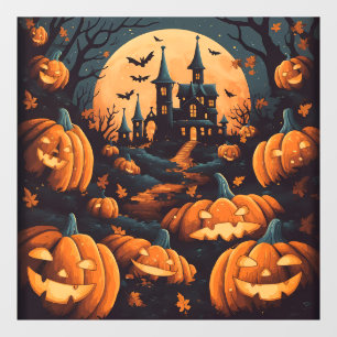 Spuk Halloween-Fensterklammer Fensteraufkleber