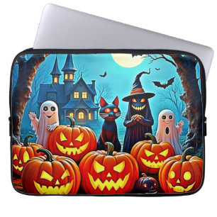 Spuk Halloween Night Design Laptopschutzhülle