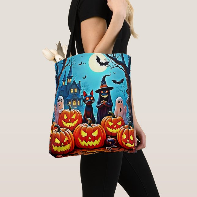 Spuk Halloween Night Design Tasche (Von Nahem)
