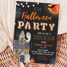 Spuk Halloween-Party