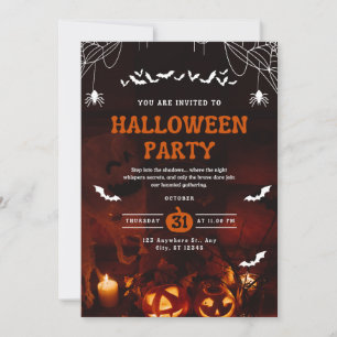 Spuk Halloween-Party Einladung