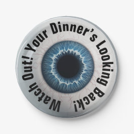 👁️ Spuk Halloween-Party! Pappteller